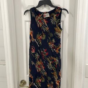 Long Hawaiian dress size XS made in Hawaii by The Hawaiian Original